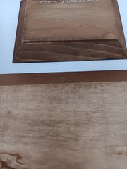 Vintage Switzerland 3D Wooden Shadow Boxes Folk Art Diorama Primitive Pair
