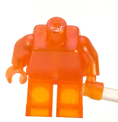 Darth Vader Official Lego Star Wars Unreleased Color Satin Orange Prototype