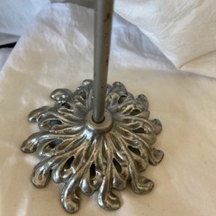 Vintage Glove Clip Display Stand Jewelry Holder Hand Shaped letters Signed