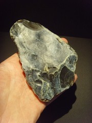 Lower Paleolithic – Very Fine Acheulean side scraper/chopper. c.450,000 BP.