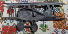 Vintage 1975 Sexton Homco Airplanes Wall Decor Set of 3 Cast Metal Planes