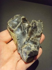 Lower Paleolithic – Fine Acheulean convergent scraper. c.450,000 BP.