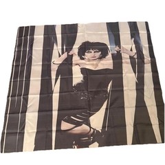 Siouxsie Sioux Latex Stripes Goth Postpunk Art Tapestry 51×58″ Fabric Poster F