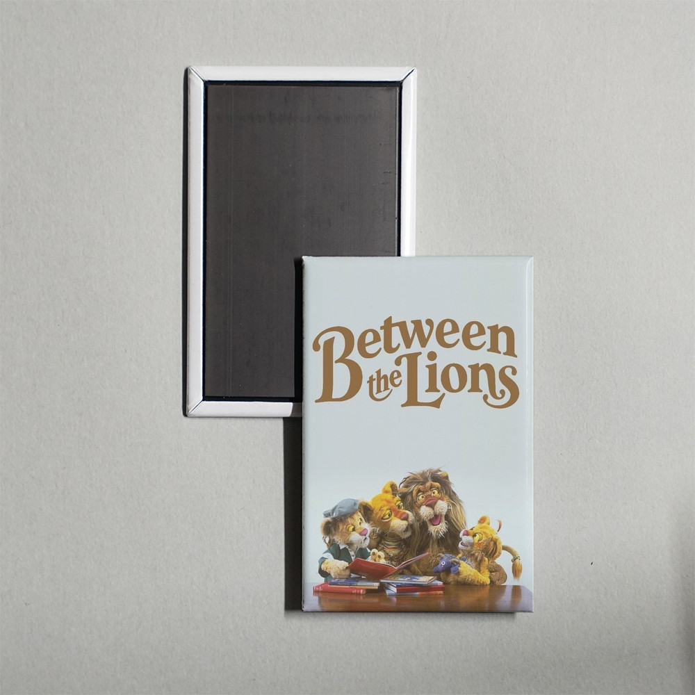 Between the Lions Mini TV Show Poster Fridge Locker Magnet