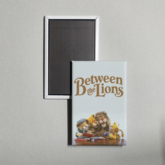 Between the Lions Mini TV Show Poster Fridge Locker Magnet