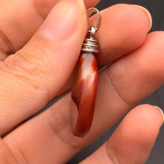 Beautiful Near Eastern Natural Old Carnelian Agate Intaglio Seal Cabochan Amulet