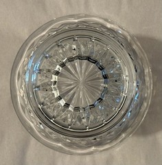 Waterford Crystal Glass Arklow Pattern Decorative Footed Trinket Candy Bowl