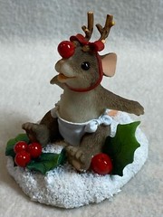 Fitz and Floyd – Charming Tails – ‘The Littlest Reindeer’ – Original Packaging
