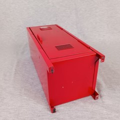 Vintage 1990’s Y2K Red Mini Metal Locker Storage 11”