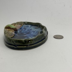Anthropologie Art Nouveau Style Dragonfly Soap Trinket Dish