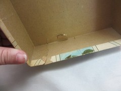 1910’s art nouveau Twilight Reflections embossed stationary box