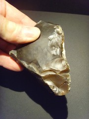 Lower Paleolithic – Fine Acheulean convergent scraper. c.450,000 BP.