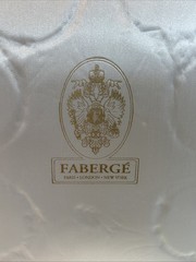 Faberge Imperial Collection 7 Piece Wine Bottle And Coaster Set Signed With Case