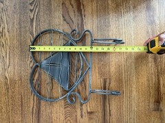Nautical Sailboat Boat Metal Magazine Rack Holder Nautical Decor