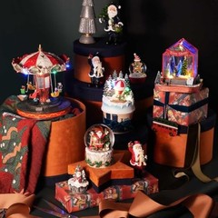 Dulton Solar-Powered Bobblehead Christmas Tree Toy – A solar-powered dancing