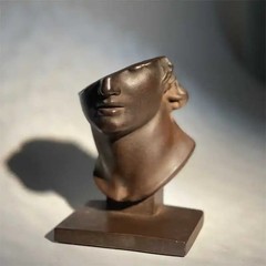 Rare Greek Head Of King Alexander : Authentic Ancient Greek Artifact 356 BC