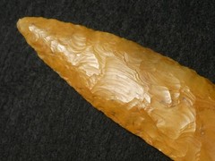 ACE! COLLECTION PSP! FLINT DAGGER 165mm! LIGHTER! DANISH STONE AGE NEOLITHIC