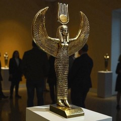 Winged Goddess Isis Statue Egyptian Divine Mother Sculpture Antiques BC