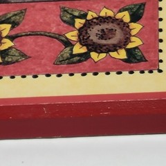 Mary Engelbreit Art Wall Plaque Colorplak THE HAND OF AN OLD FRIEND Sunflowers