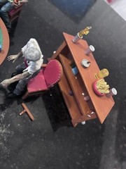 HAMILTON DEAD MANS HAND CRYPT POKER COLLECTION SKELETONS BAR/TABLE