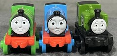 Thomas & And Friends Mini Plastic Classics Train Engines Percy Edward Luke