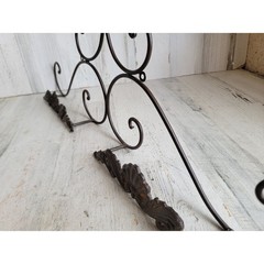 Large metal wall painting hanging display unique vintage home decor