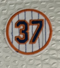 NY METS RETIRED NUMBER PATCH #37 CASEY STENGEL BASEBALL CITI FIELD