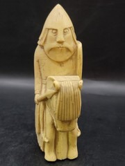 Lewis chessman Knight, 1980s Or Earlier British Museum Edition