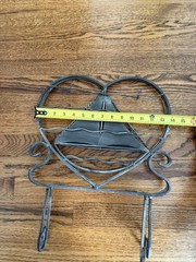 Nautical Sailboat Boat Metal Magazine Rack Holder Nautical Decor