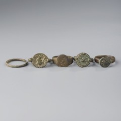 Lot of Ancient Bactrian Bronze Rings