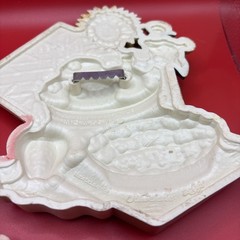 Vintage 3 pc Set Home Interiors 3-D Country Kitchen Decor Wall Plaques