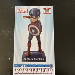 Captain America Bobblehead (6” tall) Northwest Arkansas Naturals give away