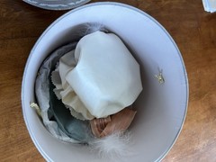 Vintage Pipkin & Bonnet Miniature Replica Pink Bibi Hat And Box Ireland 1990’s