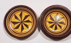 Hand Made In Greece 800 BC Copy Reproduction Geometric Clay Pottery Trinket Box