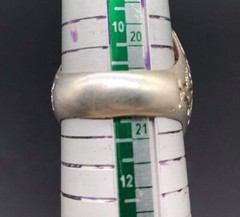Beautifull Old Natural Carnilen Agte Wonderfull Persian Solid Sliver Ring