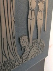 Medieval Tomb Brass Rubbing Jay Peryent & Wife Digswell, Hertfordshire,England