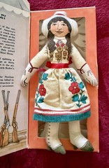 1979 Hallmark 7″ Soft Fabric Annie Oakley Doll Series 1 Famous Americans Vintage