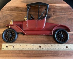 Vintage Sexton Car Wall Plaque Made In USA Model T Style Cast Aluminum MCM