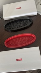 Supreme Oval Tray SS26 BLACK AND RED BRAND NEW! 100% AUTHENTIC