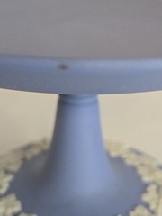 Vintage Wedgwood Blue Jasperware Compote/pedestal dish