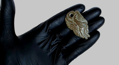 300 BC Ancient Roman Carved Engraved Gemstone Pendant Medallion Amulet Pegasus