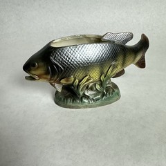 Vintage Napcoware Black Bass C-6462 Fish Planter