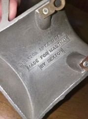 VINTAGE 1973 SEXTON USA METAL TANKARD WALL HANGING HALF MUG