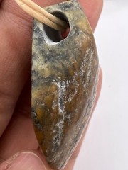 Ancient Old Bactrian Antiquity Old Indo Greek Bactria Jasper Stone Amulet Bead