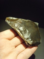Lower Paleolithic – Fine Acheulean convergent scraper. c.450,000 BP.
