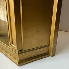 Vintage Syroco Hollywood Regency Ornate Gold Curio Wall Display Shelf