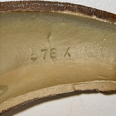 Vintage Sexton Powder Horn Metal Wall Art Americana Decor MCM
