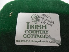 CRe Irish Country Cottage “Gate Lodge Co. Galway CC-011 Figurine/House 2.75” H