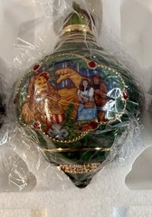 Wizard of Oz Ornaments Lot Of 9 Bradford Editions Heirloom 2000 COA *BRAND NEW*
