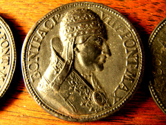 WEDGWOOD 1770’S XRARE ( 10 ) BLACK BASALT MEDAL OF POPES SOLD SEPARATLY MUSEUM